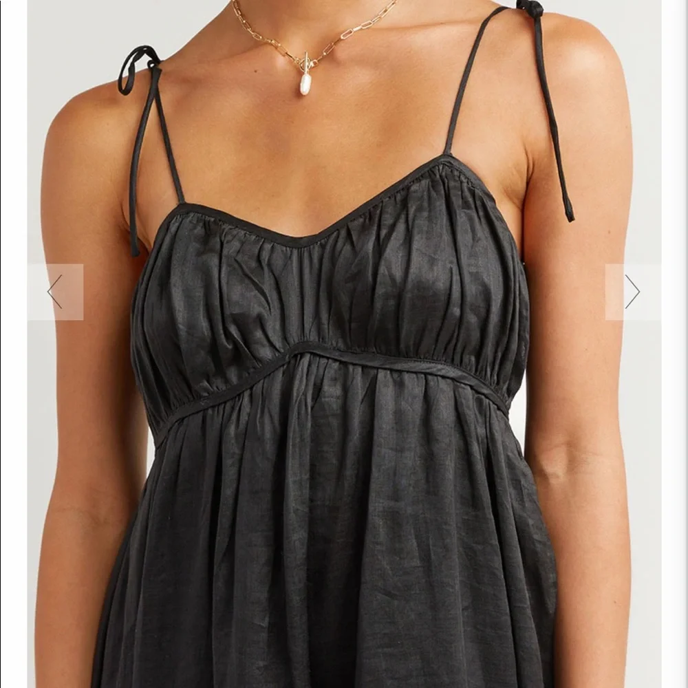 NWT DISSH Linen Maxi Dress - Picture 4 of 8